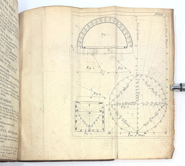 The Description and Use of a Complete Sett or Case of Pocket-Instruments, William Webster. Fourth Edition.