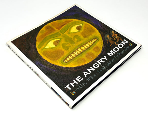 The Angry Moon, William Sleator, Illustrated by Blair Lent. First Edition.