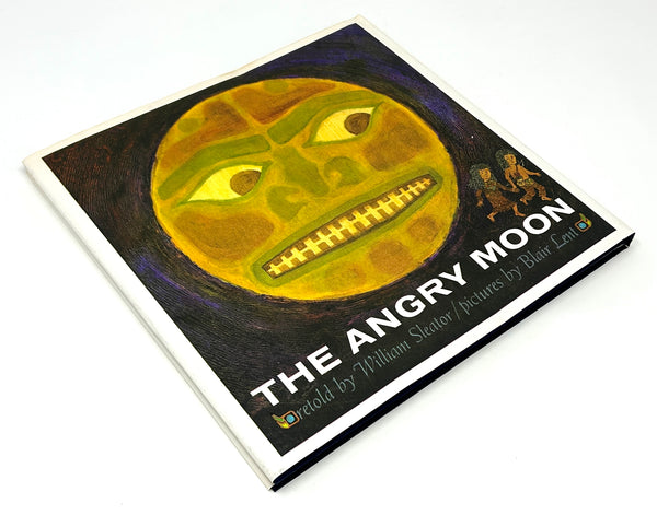 The Angry Moon, William Sleator, Illustrated by Blair Lent. First Edition.