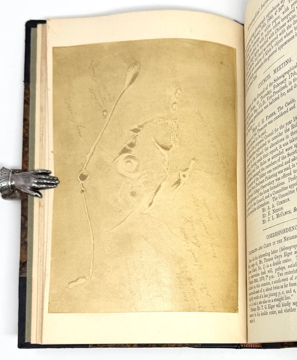 The Selenographical Journal, Selenographical Society. Complete Run with Early Lunar Photographs.