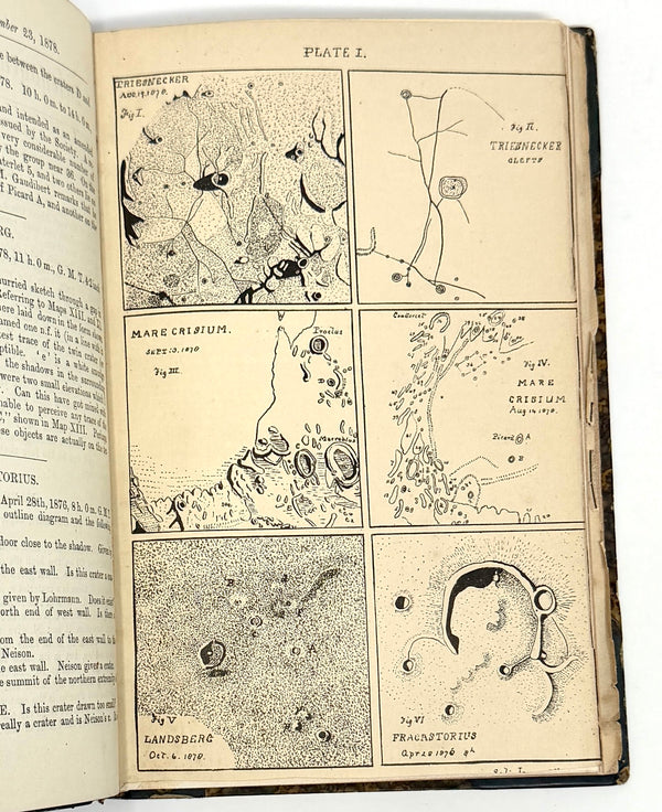 The Selenographical Journal, Selenographical Society. Complete Run with Early Lunar Photographs.