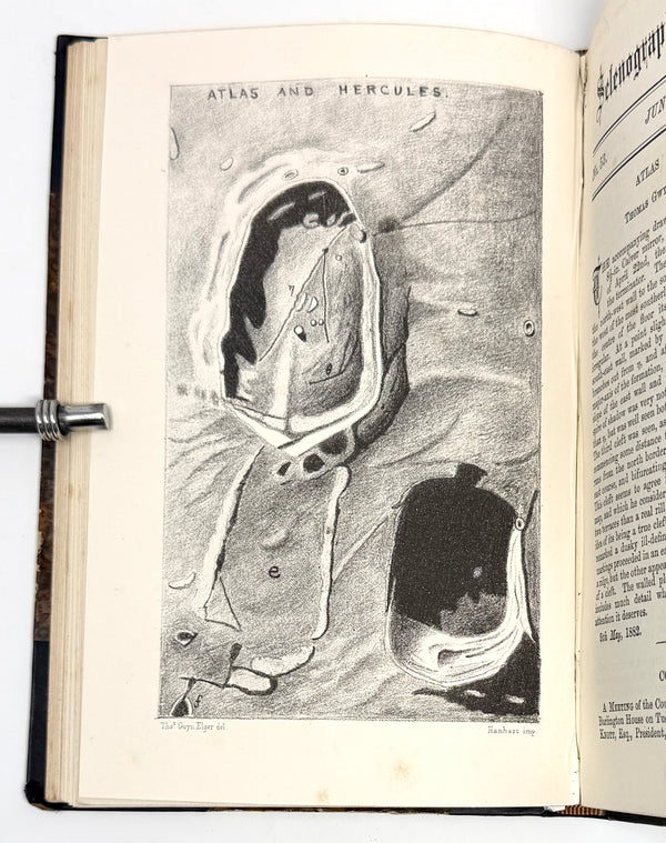 The Selenographical Journal, Selenographical Society. Complete Run with Early Lunar Photographs.