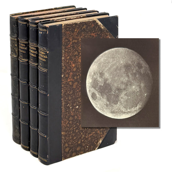 The Selenographical Journal, Selenographical Society. Complete Run with Early Lunar Photographs.