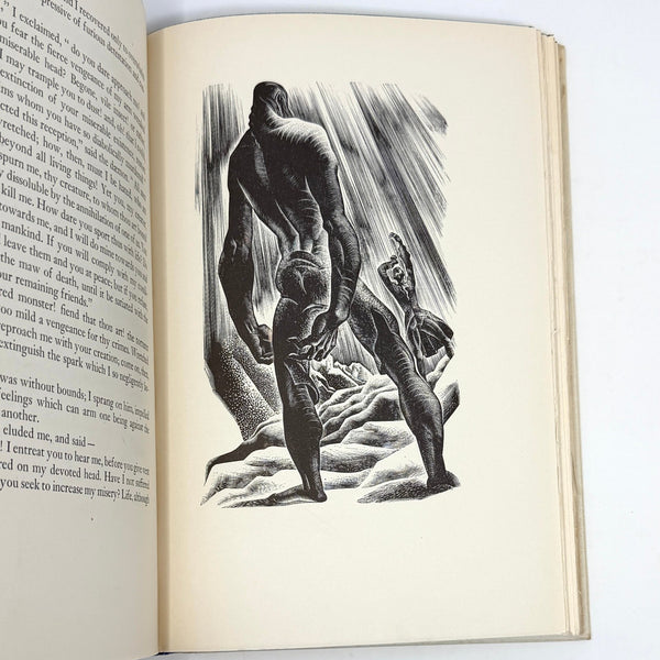 Frankenstein, Mary Shelley. Illustrated by Lynd Ward. First Edition Thus.