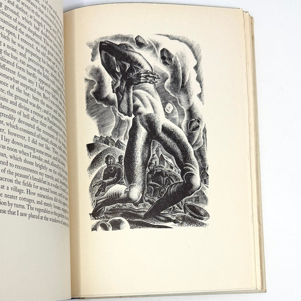 Frankenstein, Mary Shelley. Illustrated by Lynd Ward. First Edition Thus.
