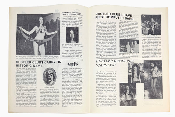 The Hustler New ~ Volume 1, Number 1 ~ 1972