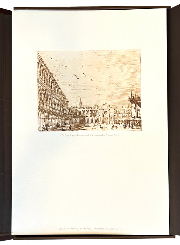 Fifty Drawings by Canaletto from the Royal Library Windsor Castle. Limited Edition