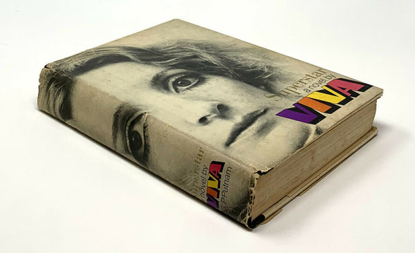 Superstar, Viva. Signed and Inscribed First Edition, 1st Printing. Warhol intere