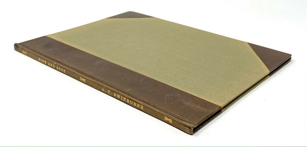 Hide and Seek, Algernon Swinburne. Limited First Edition, 1st. 201/250 Copies