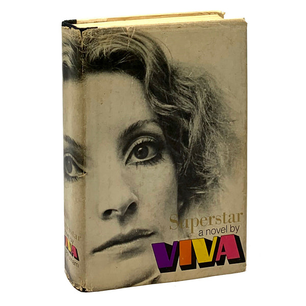 Superstar, Viva. Signed and Inscribed First Edition, 1st Printing. Warhol intere