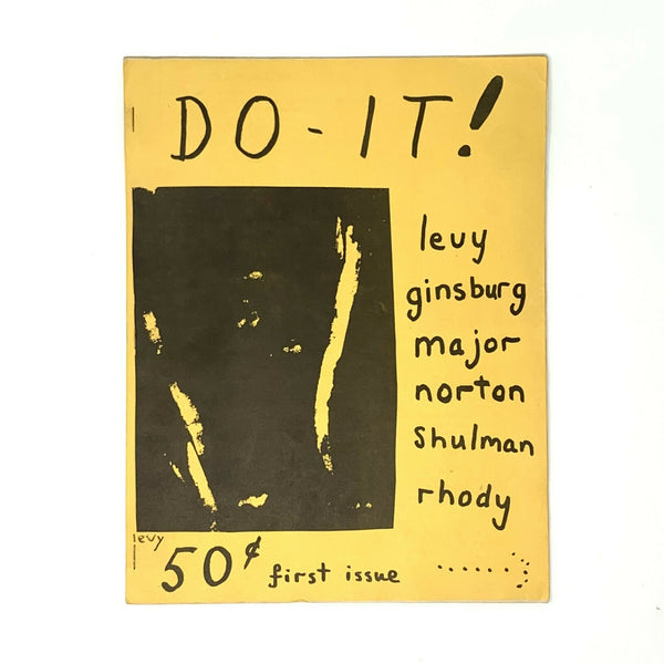 Do-It, First Issue. d.a. levy, Allen Ginsberg, Matt Schulman et al.