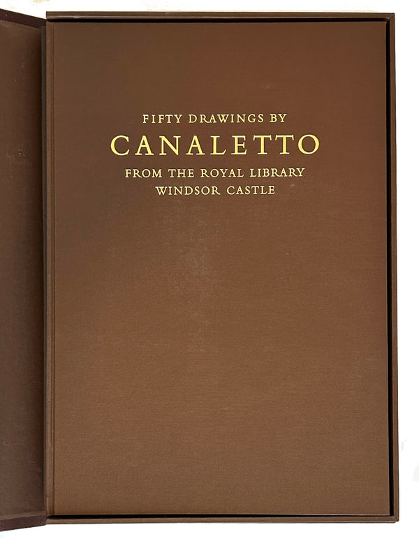 Fifty Drawings by Canaletto from the Royal Library Windsor Castle. Limited Edition