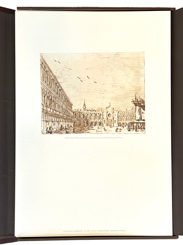 Fifty Drawings by Canaletto from the Royal Library Windsor Castle. Limited Edition