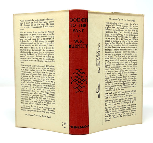 Goodbye to the Past, W.R. Burnett. First UK Edition.