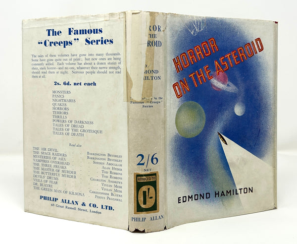 The Horror on the Asteroid and Other Tales of Planetary Horror, Edmund Hamilton. First Edition.
