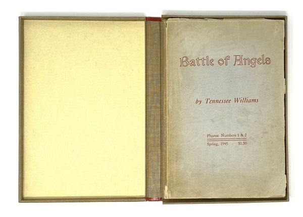 Battle of Angels, Tennessee Williams. Signed First Edition, 1st. Pharos ~ 1945.
