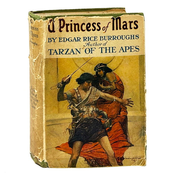 A Princess of Mars, Edgar Rice Burroughs. Early Reprint Edition.