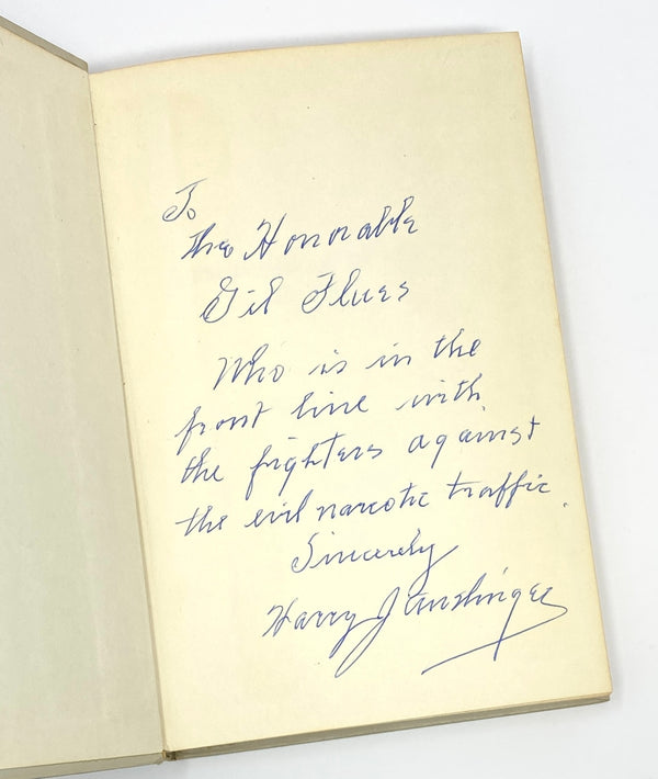 Brotherhood of Evil: The Mafia, Frederic Sondern Jr. First Edition, Inscribed by Harry Anslinger.