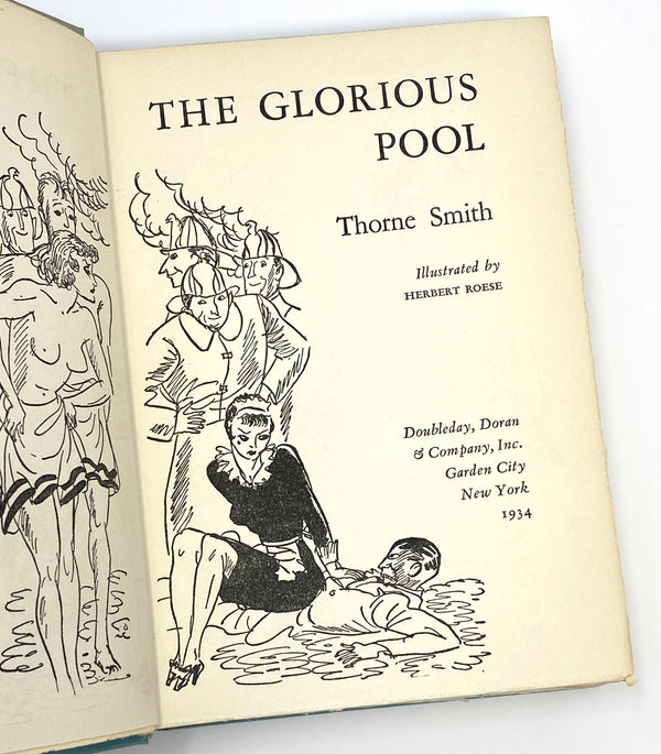 The Glorious Pool, Thorne Smith. First Edition.